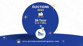 Élections Professionnelles 2023  2è Tour  5 6 et 7 décembre 2023  Votez [upl. by Ahsok]