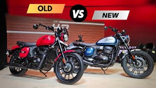 New Jawa 42 Fj Vs Old Jawa 42 Detailed Comparison 10 Big Updates  Price Difference [upl. by Ldnek98]