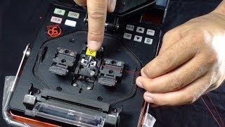 How to fusion splice two optical fibres [upl. by Morrell]