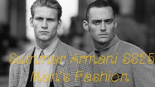 Emporio Armani fashion show 2025 [upl. by Lisbeth]