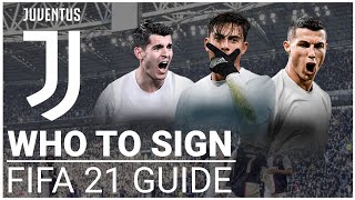 Who to sign for a Realistic Juventus  Piemonte Calcio FIFA 21 Career Mode [upl. by Montana]