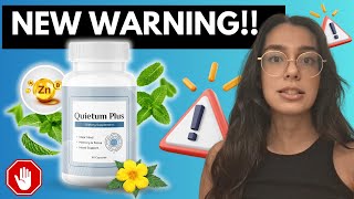 Quietum Plus ❌BEWARE❌ QUIETUM PLUS REVIEW  Quietum Plus Complete Tinnitus Relief Supplement [upl. by Roux]