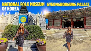 National Folk Museum of Korea amp Gyeongbokgung Palace  Meghna Datta [upl. by Haimerej183]