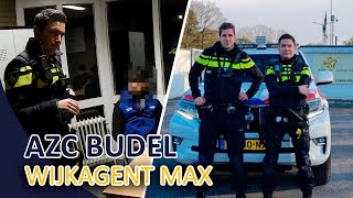 Politie  AZC Budel  Wijkagent Max  Gesignaleerde aangehouden  Asielzoekers [upl. by Walworth374]