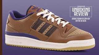 O FORUM DO HEITOR CHEGOU  UNBOXINGREVIEW Heitor da Silva x adidas Forum ADV Low 84 [upl. by Ronen]