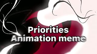 priorities animation meme  procreate test [upl. by Matthews684]