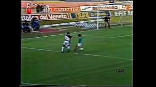 198687 Serie A Udinese  Avellino 26 22 [upl. by Ahsuatan]