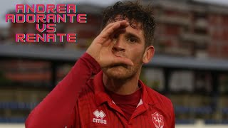 Andrea Adorante  Triestina vs Renate [upl. by Ellerud]