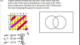 1 Probability iv Fair game [upl. by Annoyek]