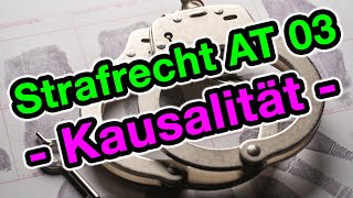 Strafrecht AT 03  Die Kausalität Äquivalenztheorie [upl. by Tades173]