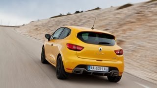 Essai Nouvelle Clio RS 200 EDC par RENAULT TV [upl. by Olimreh]