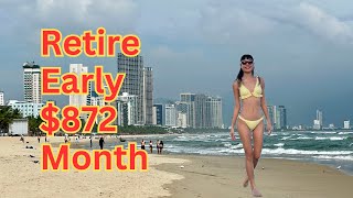 Retire Early 872 Month Da Nang Vietnam [upl. by Arno]