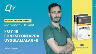 EİS 11 Sınıf Matematik Ders Anlatım Föyleri  Föy 18  Fonksiyonlarda Uygulamalar  6 [upl. by Ecadnak]