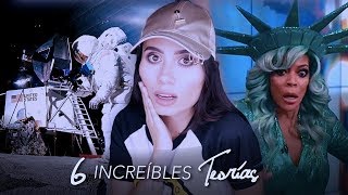 ¡6 INCREÍBLES TEORÍAS CONSPIRATIVAS  Paulettee [upl. by Merlin]