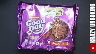 Britannia Good Day Choco Chip Cookies 400 g Unboxing [upl. by Notsle]