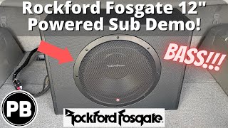 Best Powered Sub On Amazon Rockford Fosgate 12quot  P30012 [upl. by Natsirt]