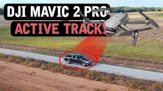 DJI Mavic 2 Pro  ACTIVE TRACK Tutorial [upl. by Lundell]