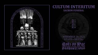 CULTUM INTERITUM  Sacrum Funeral Full Album [upl. by Dyana]