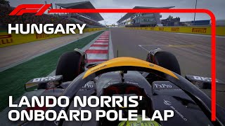 Lando Norris Pole Lap  2024 Hungarian Grand Prix  F1 24 [upl. by Noleta]