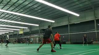 monday social badminton badminton beginners beginers badmintonhighlights 1 [upl. by Thorncombe]