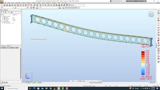 Cellular Beam in robot structure analysis  How to model cellular beam [upl. by Aztilem124]