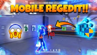 Best Mobile REGEDIT For 95 headshot rate 😱 [upl. by Adnirual]