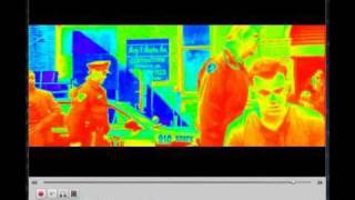 VLC mockup thermal vision filter [upl. by Maclaine]