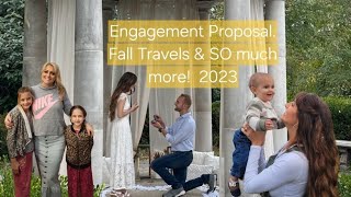 Timothys engagement 💍 Fall Travels and much more 😊❤️ [upl. by Halika246]