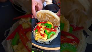 Chinese burger Bitter Melon Scrambled Eggs [upl. by Fowler]