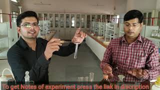 Class 12  Chemistry Practical Test of Alcohol [upl. by Bil163]