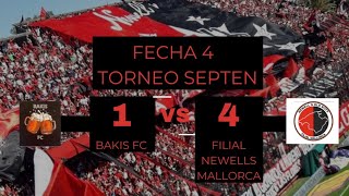 Partido de la Filial Newells Mallorca fecha 4 Torneo Septen [upl. by Atikin]