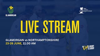 Glamorgan vs Northamptonshire  Vitality County Championship  Day Three [upl. by Ilanos]