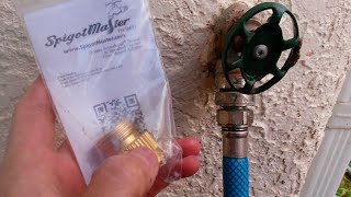 HowTo Get Rid of That Horrible BackFlow Preventer on Your Hose Spigot [upl. by Amaras]