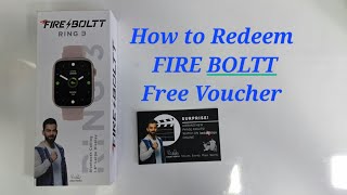 How to redeem fireboltt voucher  How to redeem fireboltt bookmyshow voucher [upl. by Maximilien913]