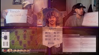 FIFA18 90 ICON GULLIT STRIKER SQUAD BUILDER BATTLE vs WAKEZ🔥😱😍 Ultimate Team Deutsch [upl. by Ggerg]