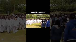 Nakuru interSchools karate championship 2024 at Kipepeo school [upl. by Zakaria]