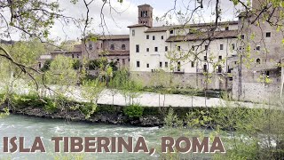 Que ver en la Isla Tiberina de Roma cerca de Trastevere [upl. by Troyes]