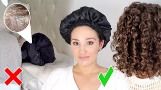 Dont Sleep with Wet Curls ❌ Do This Instead ✅  Night Wash Routine  How to Protect Curls Overnight [upl. by Mclaughlin967]