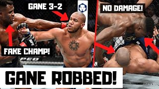 Francis Ngannou vs Ciryl Gane Full Fight Reaction and Breakdown  UFC 270 Event Recap [upl. by Nnyre17]