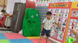 Hit the Ball Activity 😲 Hit the Ball 🏀 🏀 Activity in Play School 🎒 Eminent Play School [upl. by Naj]