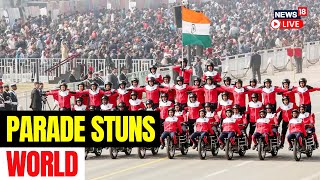 Republic Day Parade Live Without ADs  PM Modi Greets French President amp President Murmu  N18L [upl. by Gone]