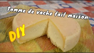 Faire du fromage maison au lait de vache  🐮 [upl. by Snowber]