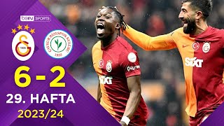 Galatasaray 62 Çaykur Rizespor  29 Hafta  Trendyol Süper Lig 20232024 [upl. by Marko403]