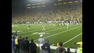 Michigan vs Notre Dame 2011  Final Touchdown [upl. by Odnama815]