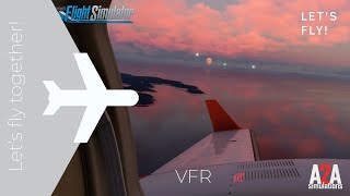 VFRMSFS 2020VATSIM [upl. by Redyr836]