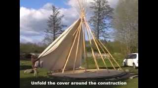 Setting Up Tipi quadripod system [upl. by Neoma]