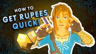 FASTEST Rupee Farming  Breath of the Wild Guide [upl. by Eilyak]