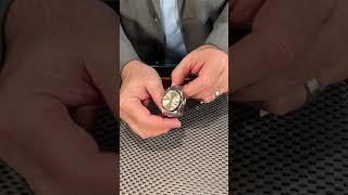 Rolex OysterDate Precision Silver Dial Steel Vintage Mens Watch 6694 Review  SwissWatchExpo [upl. by Ube5]