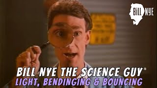 Bill Nye The Science Guy on Light Bending amp Bouncing [upl. by Ppik]