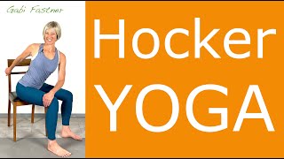 🔸18 min Hocker Yoga  Sonnengruß im Sitzen für mehr Wohlbefinden [upl. by Arramas]